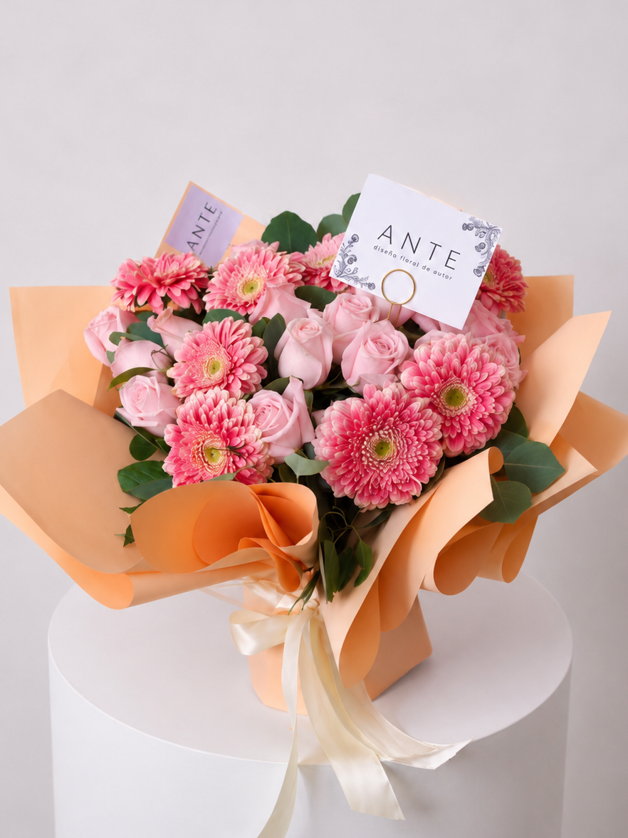 Ramo de Flores Matcha | ANTE Diseño Floral