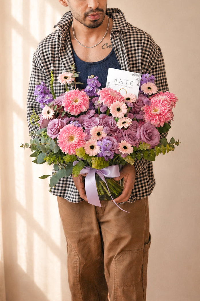 Arreglo floral Pinky promise