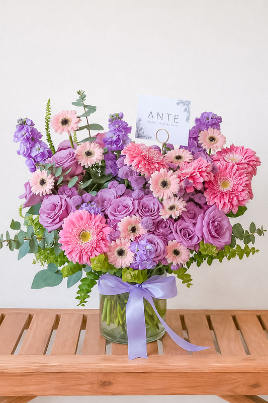 Arreglo floral Pinky promise