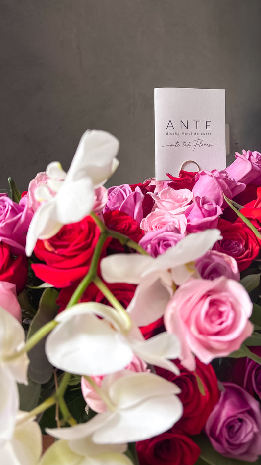 Arreglo Floral Delirio De Amor