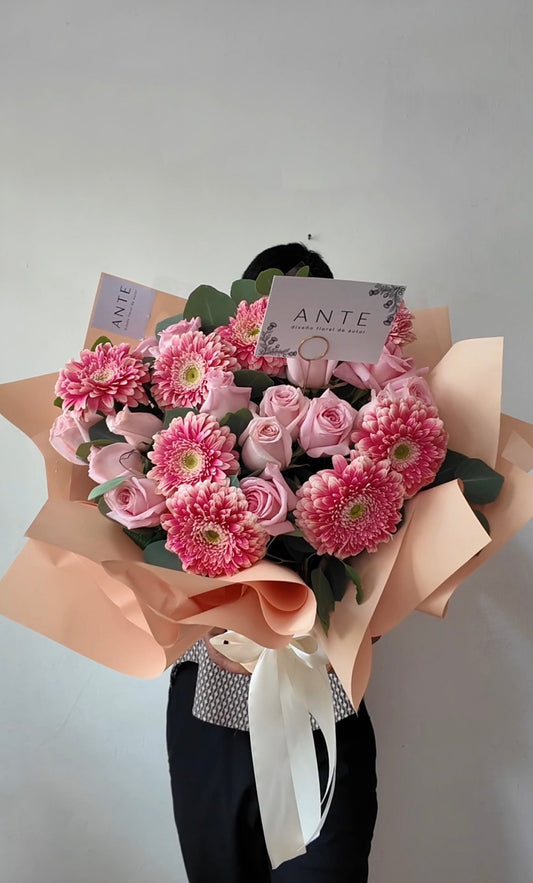 Ramo de flores Matcha