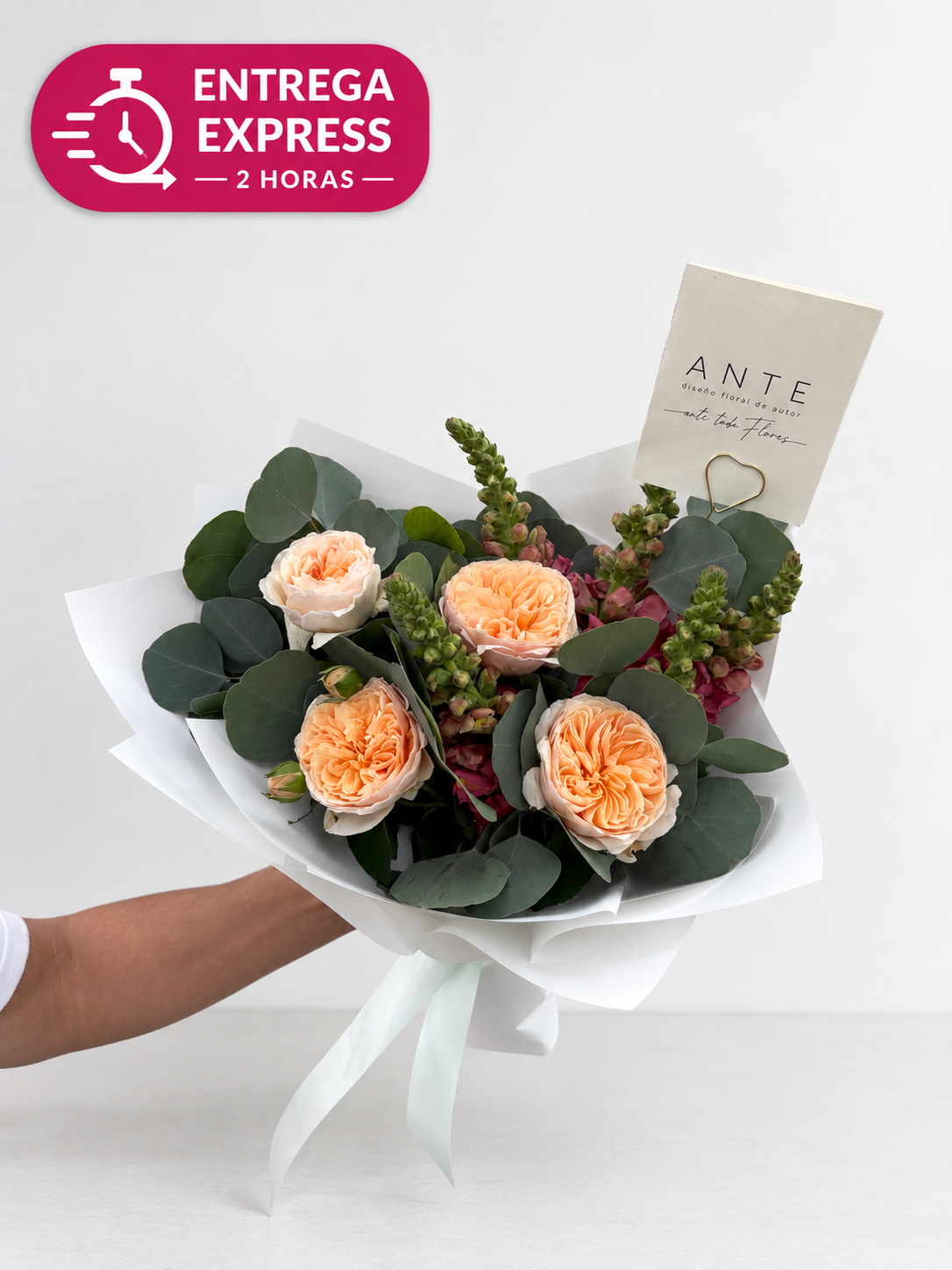 Ramo de Flores Durazno Envío express 2 horas 🍑
