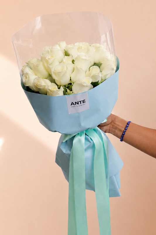 Ramo de 24 Rosas Blancas