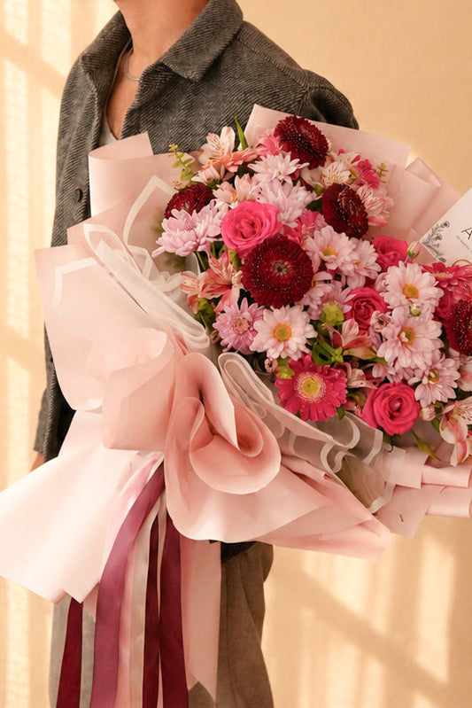 Ramo de Flores Bestie 🩷