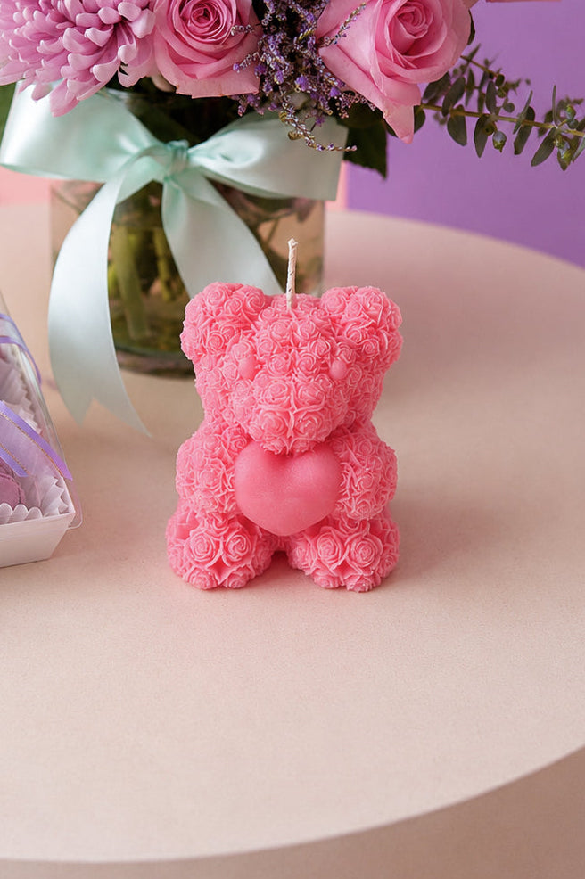 Kit Confeti, Flores, vela de oso y macarrones
